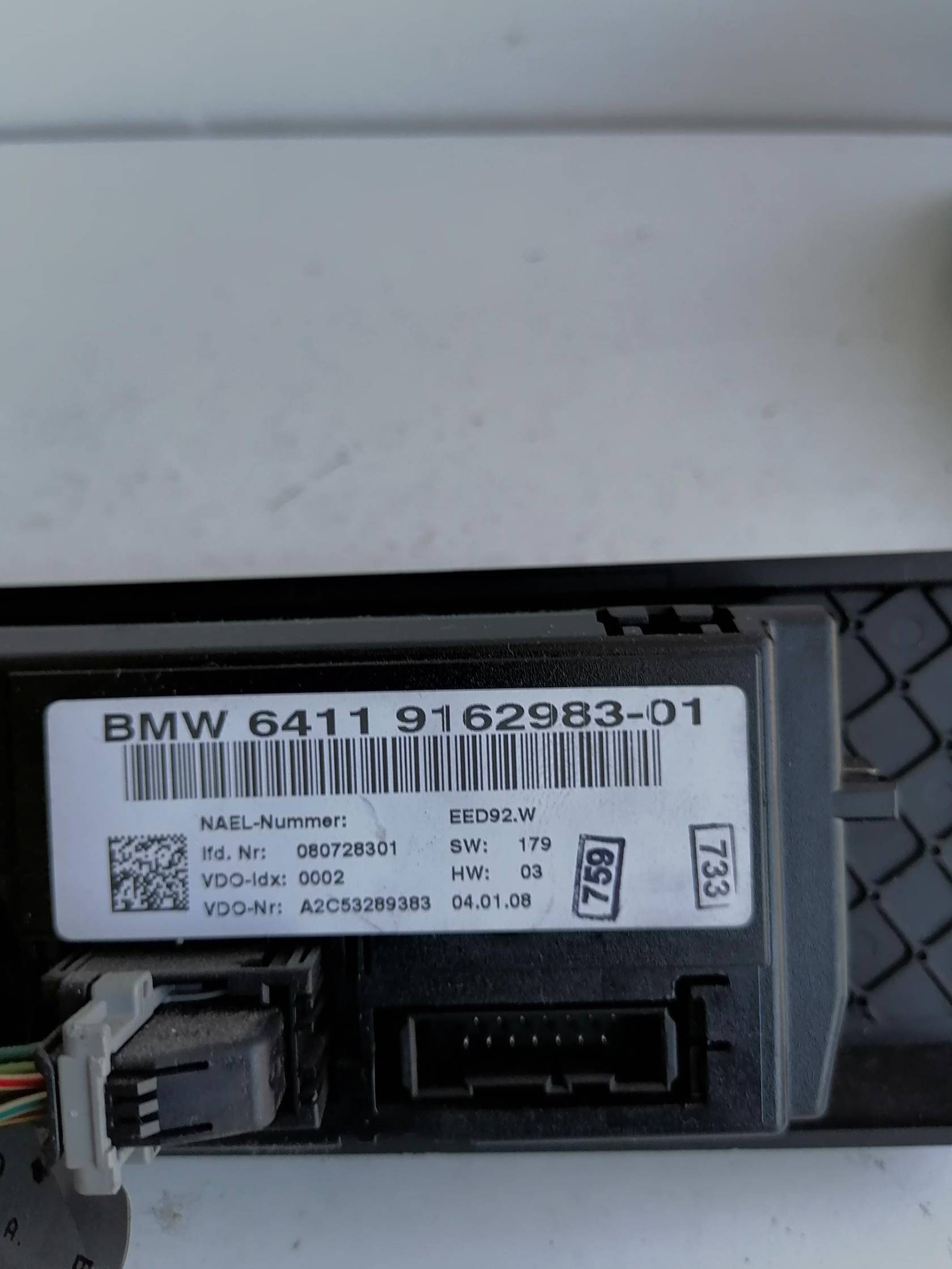 Blocco comando climatizzazione